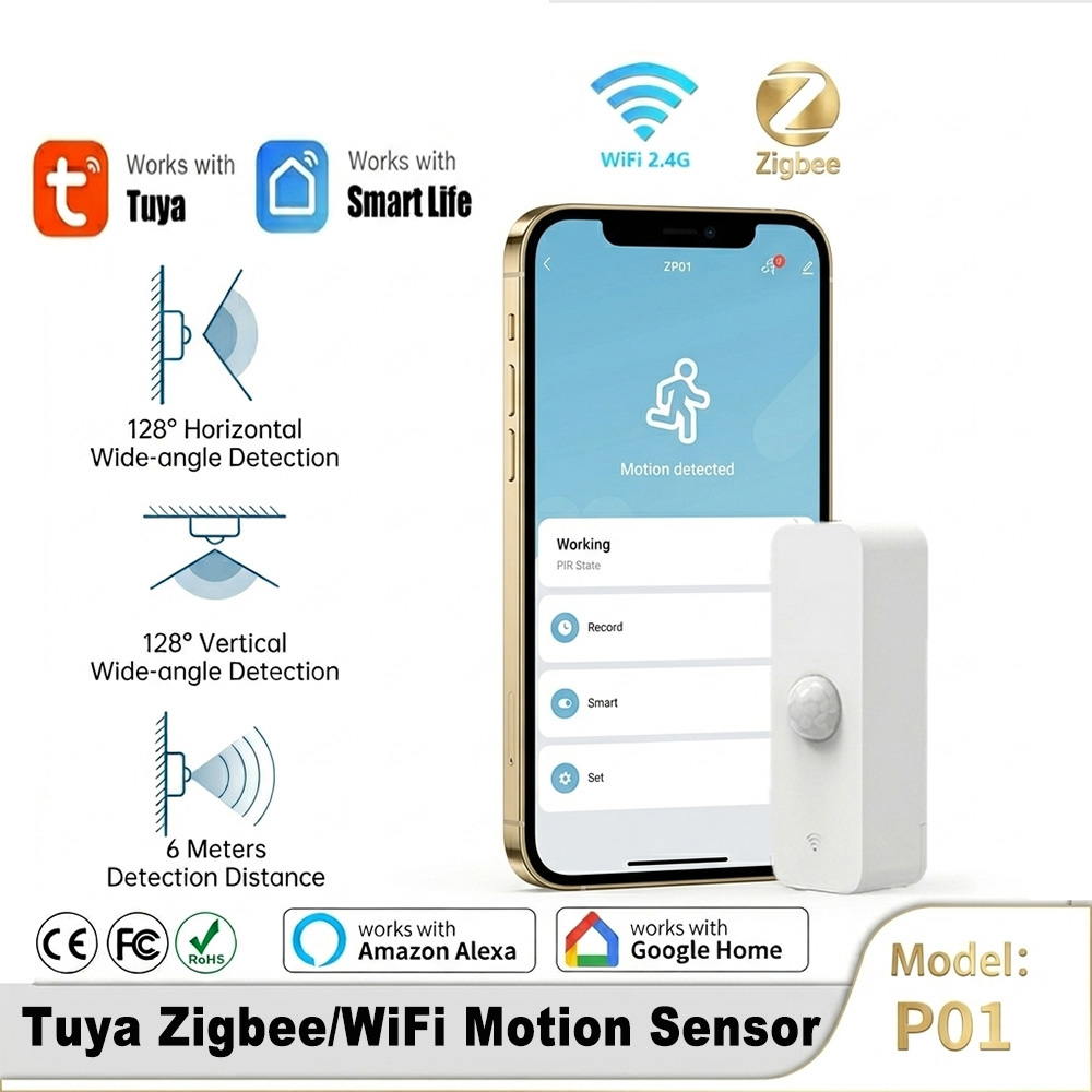 Home Automation Ideas - Sensor Gerak PIR Cerdas WiFi Zigbee