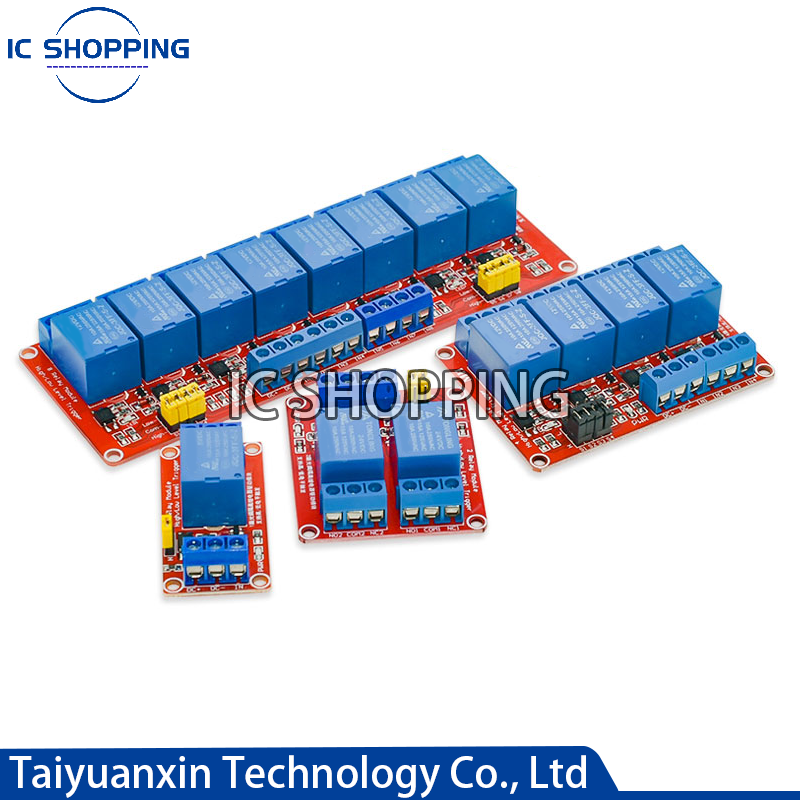 Relay 8 Channel Board - 1 2 4 8 Saluran 5V