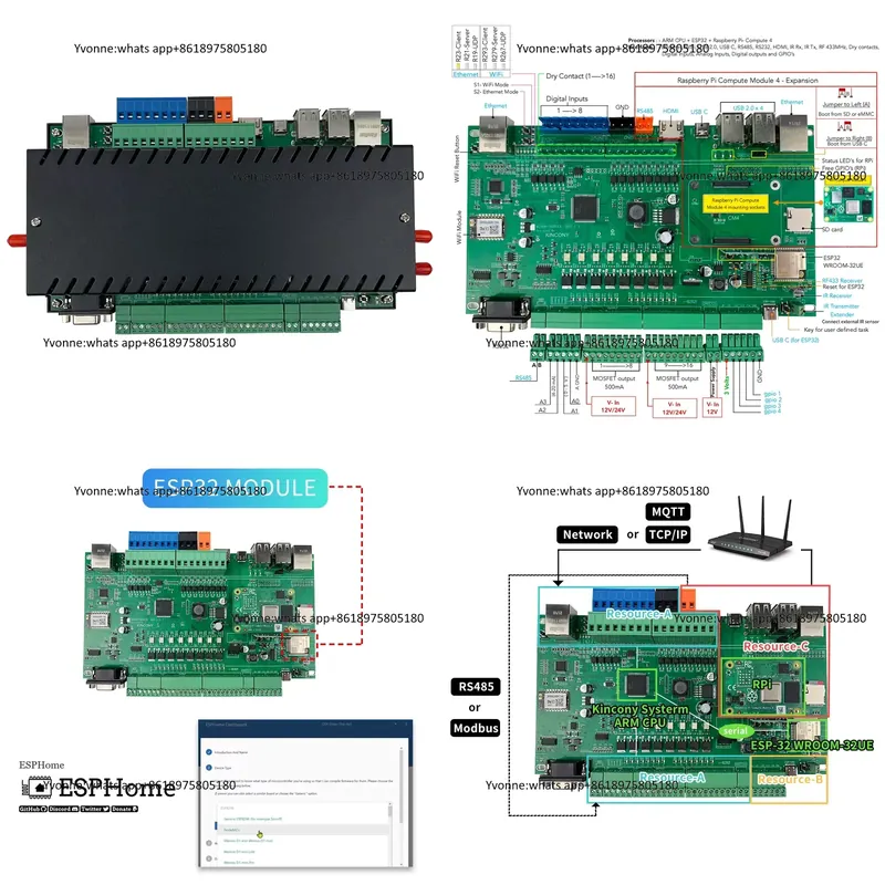 KC868-Server Ethernet Wifi RS2 - Diy Home Automation Server ulasan dan harga