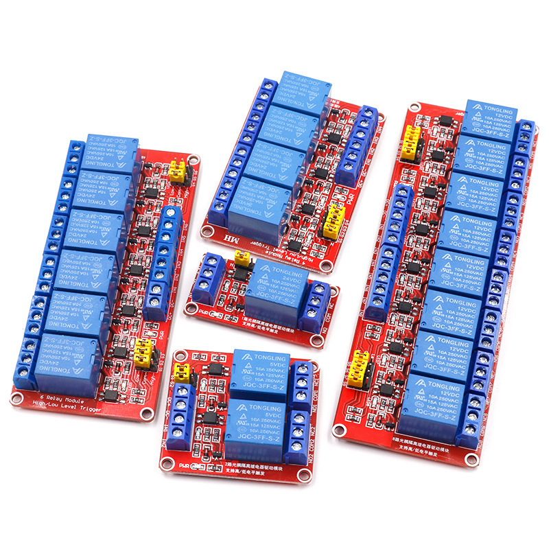 Modul Relai 1/2/4/8 saluran de - Relay 8 Channel Board ulasan dan harga