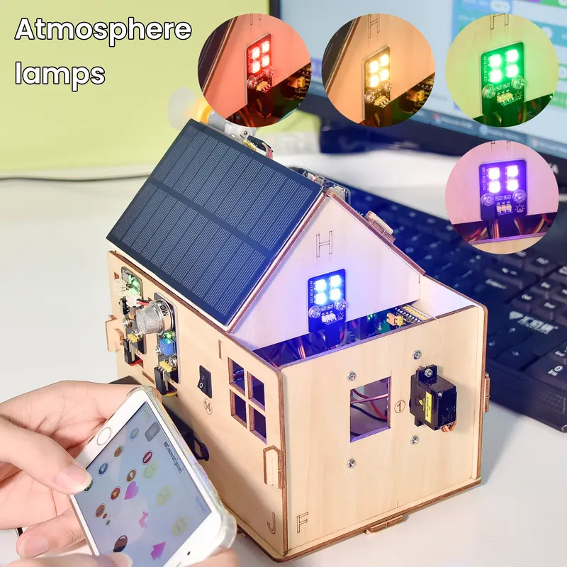 Kit Pemula Rumah Pintar STEM E - Home Automation Panel Diy ulasan dan harga