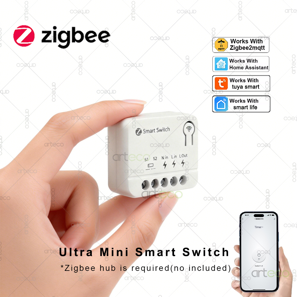 Zigbee Mini Breaker DIY Modul  - Diy Home Automation Controller ulasan dan harga